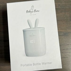 Baby’s Brew portable bottle warmer.